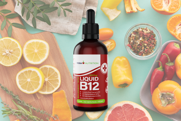 Yoga Nutrition banner for Liquid B12