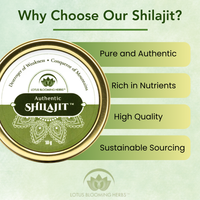 Lotus Blooming Herbs Himalayan Shilajit by Yoga Nutrition - pure, authentic, and sustainably sourced.