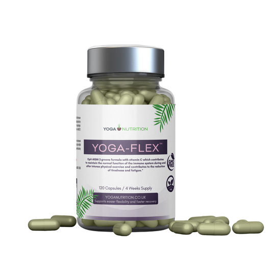 Yoga-Flex MSM supplement for joint and muscle support by Yoga Nutrition for better mobility.