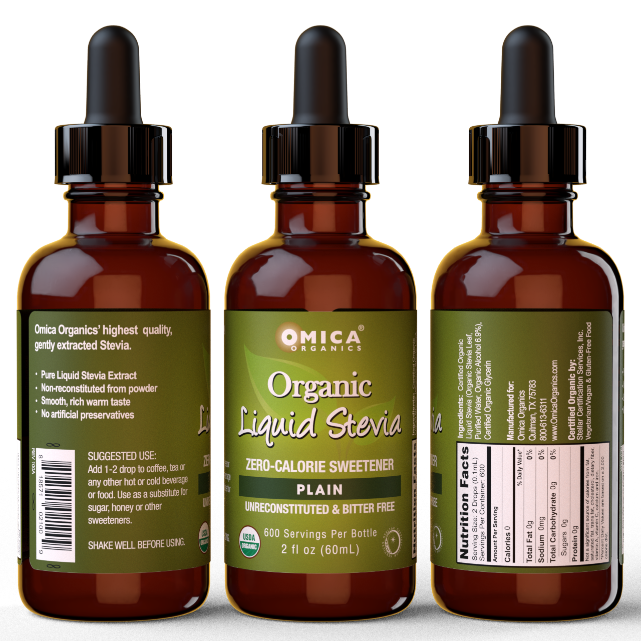 Organic Liquid Stevia