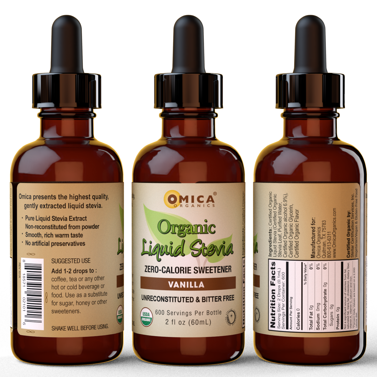 Organic Liquid Stevia